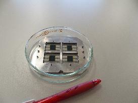 Perovskite solar cell device developed by Yamagata University